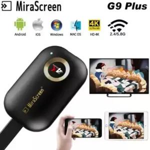 무선미러링 2026 미라스크린 G9 플러스 TV 스틱 24G5G 4K 무선 H265 HD 와이파이 디스플레이 동글 미라캐스