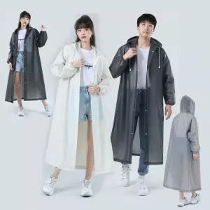 성인용 남자 여자 EVA 비옷 레인코트 남녀공용