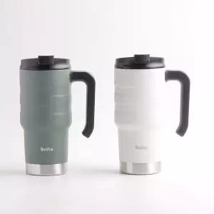 보온 보냉 텀블러 스텐 손잡이 머그 590ml