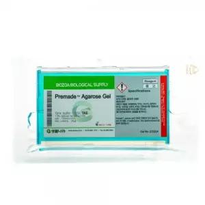 전기영동 아가로스 겔 1.5% TBE (None Stain) 12well Premade Agarose Gel/생물 과학 실험 재료
