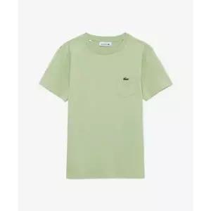 라코스테 LACOSTE 여성 베이직 포켓 반팔 티셔츠 TF556E-56G UYB TF556E-56GUYB 254045