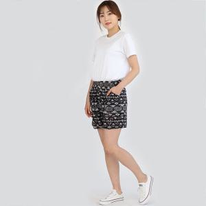 여성 반바지 냉장고 팬츠 아이스 쿨 폴리네시안