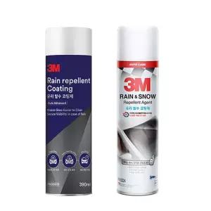 3M 유리 발수 코팅제 차량용 390ml/자동차/세정제/유리막/코팅/제거/유막/제거제/스프레이/차량/차유막