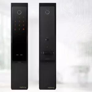 직방 지문인식 도어락 현관문 푸시풀 도어락 디지털 번호키 WIFI IOT 교체 설치 SHP-P52G