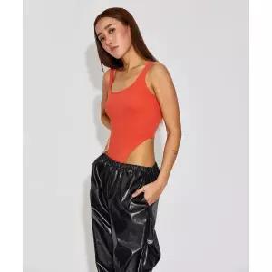 TOPGIRL EVERYDAY SCOOP BACK TANK BODYSUIT_T216BS307