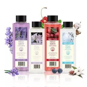 고품질 실내디퓨저 방향제 대용량 리필오일 500ml 6종 고급차량방향제 (WB88659)