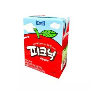 피크닉 사과 200ml (1개) 과채음료 소풍음료 주스 (WE89958)