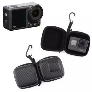 DJI 오즈모 액션 4 호환 액션캠 휴대용 미니 케이스 파우치 가방 (WD32FC5)