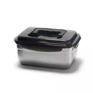고품질 국내산 키친아트 김치통 스텐 사각2호 3.6L 밀폐용기 김치통 (W5CA4BB)