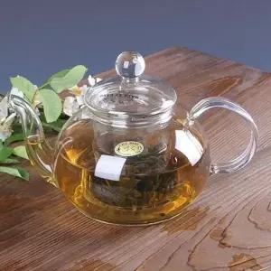 고품질 원형 유리 차주전자/티포트 800ml 유리다기 다도구 유리찻잔 (W05E11D)