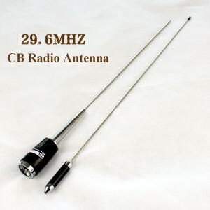 29.6MHz CB 라디오 안테나 자동차 3dBi 고이득 PL259 커넥터(햄 모바일 워키토키용)