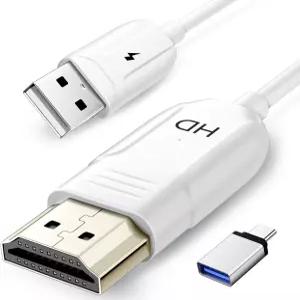 용 무선 HDMI 디스플레이 어댑터 Android 태블릿 노트북 에서 TV/모니터/프로젝터 USB C 화면 미러링