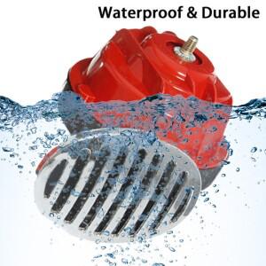 [호환품] 300db 슈퍼 기차  12v 전원 공급 장치용 자동차-보트 바이크 오토바이 자동차 확성기 스피커 사운