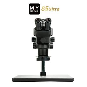 YCS Mr.Y 85Ultra 현미경 연속 줌 6.3X-68X 모바일폰 PCB 전자제품 납땜 4K 카메라 수리 도구 세트
