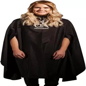 GK 헤어 프로페셔널 살롱 케이프 - 프리미엄 방수 헤어컷 및 컬러링 재사용 가능 화학적 방지 스타일리스트