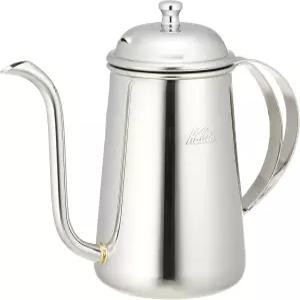칼리타 52272 커피포트 스테인리스 스틸 23.7온스(700ml) 좁은 입 노즐 직화 일본산 SS 케틀 드립 포트