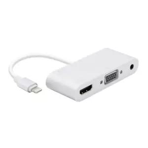iOS핀 HDMI 디지털 AV 어댑터 미러링 복제 모니터 스마트폰 태블릿 프로젝터