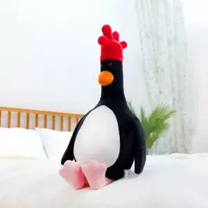 (튼튼)웰레스와 그로밋 중형 인형 맥그로우그로 동물 애착 봉제 캐릭터 펭귄
