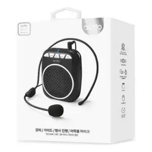 마이크 강의/판촉/가이드/어학 블루투스앰프헤드마이크MIC-09