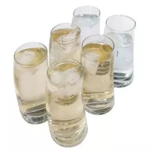 찻잔 6P 술잔 맥주잔 파샤바 유리컵 양주컵 음료컵 WFLSZQO