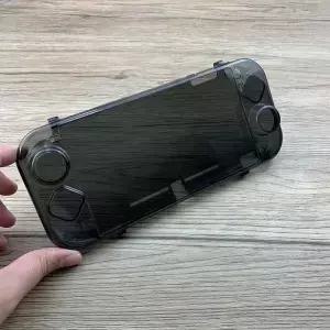 스위치 라이트용 투명 케이스 모든 항목을 포함하는 스토리지 보호 커버 초경량 PC 통합 크리스탈 쉘