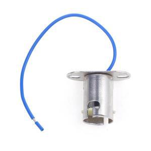 [E] 1개 1156 BA15S 자동차 방향지시등 LED 전구 와이어 어댑터 램프 소켓 홀더