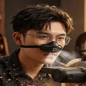코 가리개 코마스크 마스크 코가리개 구리 콧구멍 필터 통기성 황사 체험용 꽃가루 코전용