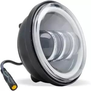 슈퍼73 12-48V 밀폐 빔 4.5인치 원형 LED 헤드라이트 Higo 커넥터 풀 화이트 헤일로 모터사이클 포함