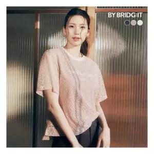 바이브리짓 런칭가 69,900 26SS 레이스 튤 티블라우스 3종