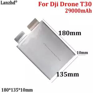 생활 RC소품 Dji 농업용 드론 T30 배터리 수리 또는 교체 셀 29000mAh 180*135*10mm 용 3.7V 고속 충전식