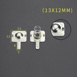YYT 20pcs 스프링 시트 AA 12x12/26.5/27.5/28mm 접촉 배터리 상자 포지티브 네거티브 0.3MM 철  니켈 도금