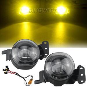 BINGWFPT 2 X 안개등, BMW E60 E90 E63 E46 323i 325i 525i 용 LED 헤드라이트 안개등, 자동 주행 DRL 자동