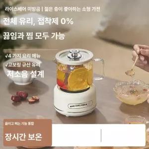 전기 포트 다기능 보온 주전자 내열유리 티메이커 여행용
