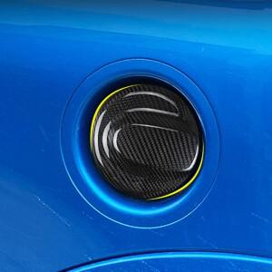 건식 탄소 섬유 가스 탱크 연료 캡 커버 액세서리 미니 쿠퍼 S JCW R56 2007-2013