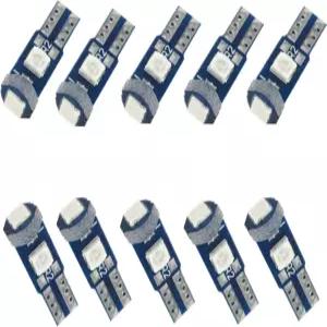 BMW 혼다 닷지용 WLJH 0pcs Blue T5 74 272 계기판 LED 라이트 73 37 자동차 클러스터 대시보드 속도계