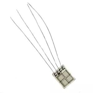 타이다센트 2PCS 120ohm 풀 브리지 로드 셀 센서 BF120-2EB 박막 스트레인 휘트스톤 게이지 압력