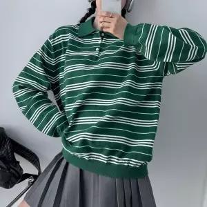 [하프클럽/]피케 럭비티 박스 시보리 스트라이프티셔츠 롱티