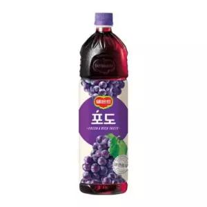 과일주스 롯데 델몬트 포도100 1.5L (6페트)