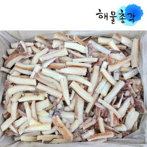 해물총각 대왕오징어 귀채 냉동 오징어 귀채 4kg