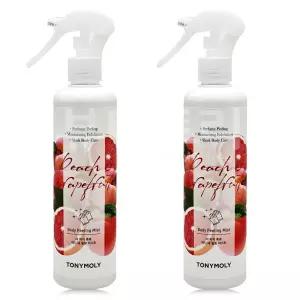 토니모리 더 피치 촉촉 바디 때 필링 미스트 300ml + 300ml
