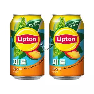 립톤 복숭아아이스티 제로 355ml/ 5캔