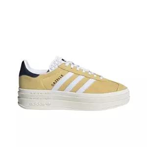 [정품아닐시3배보상] W 아디다스 가젤 볼드 올모스트 옐로우 클라우드 화이트 Gazelle Bold Almost Yellow