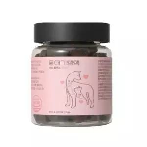 디어랩스 강아지 기관지 영양제 켁켁거림 심장 신장 간 울애기쌩쌩 이너플러스 120g 1개 MNS