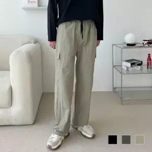와이드 밴딩반바지 밴딩팬츠 신상 7부 스판 남성 밴딩