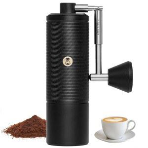 타임모어 C5 ESP PRO 수동 커피 그라인더 50 조절 가능한 설정, 42mm 스테인리스 스틸 버 핸드 그라인더, 포드형 손잡이, 올 메탈, 에스프레소, 프렌치 프레스 & 퍼오버, 30g 용량