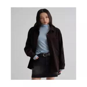 에잇세컨즈 세골 코듀로이 오버핏 셔츠 브라운 356164SM3D