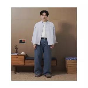 에잇세컨즈 리얼 와이드 핏 데님 팬츠 블루 456221CC7P