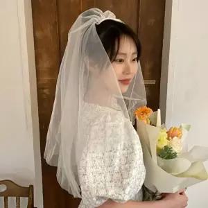 [룽스_65]셀프 웨딩 기본 촬영소품 베일 베일 면사포