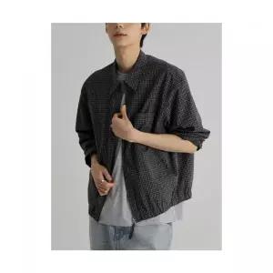 에잇세컨즈 8SECONDS 체크 블루종 애쉬 456439SS14 335808