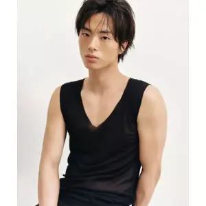 SPAO COMFORT 남성 심리스 브이넥 민소매 SPMRGA9A12